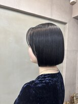 ファビ 渋谷(Fab)&nbsp;くびれヘア/暗めカラー/アプリコットオレンジ/縮毛矯正