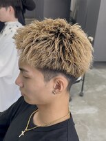 エデアンホンテン メンズサロン(EDEAN 本店 (旧:EDEAN 上通)) スパイキーショート ハイトーンスパイキー 熊本メンズカット