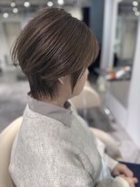 レヴリー(reverie)&nbsp;白髪ぼかし白髪ぼかしハイライトショートボブレイヤーボブ心斎橋