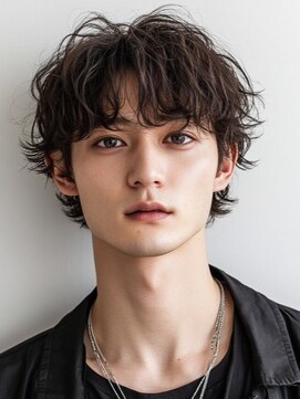 ラギッド 大野城店(RUGGED) ツイストパーマ ウルフカット ショートヘア 20代 30代