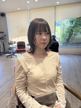 ムクヘア 御幸店(MUKU hair) レイヤースタイルと透明感ベージュカラー!