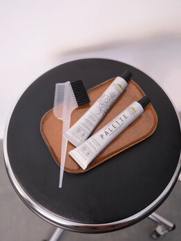 人気のオーガニックカラー取り扱い♪髪と頭皮をやさしく守りながら理想の色味を実現◎仕上がりも◎