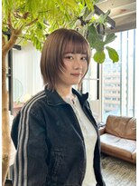 ユニオン(Union)&nbsp;ブリーチなしダブルカラー　シナモンベージュ
