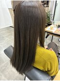 横浜/オリーブグレージュ/春カラー/水素トリートメント