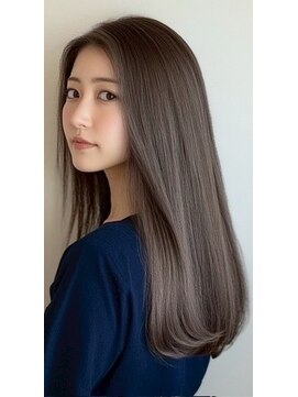 モードケイズ ラ ヴィ ベル(MODE K's la vie belle) 【庄内/透明感カラー】30代 艶感大人韓国ロング
