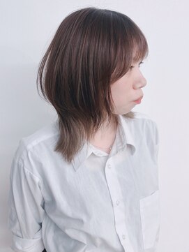 モリオフロムロンドン 松戸店(Morio from London) 【松戸　テラカド】大人可愛い丸みレイヤーウルフ絶壁解消