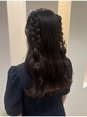 ハーフツイン×リボンアレンジ