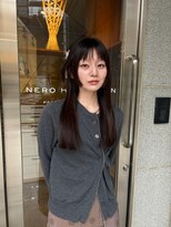 ネロ ヘアサロン 渋谷(NERO HAIR SALON)&nbsp;【加藤木麻彩】姫カット/シャギー前髪/縮毛矯正