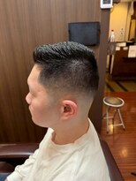 ケースタイル ヘアスタジオ 神保町店(K STYLE HAIR STUDIO)&nbsp;フェード/バーバースタイル/刈上げ/束感ショート/震災刈り