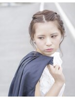 アドラーブル 万代店 (adorable) 【adorable】ニュアンス編み込みアレンジ