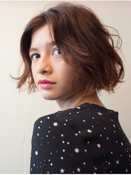 リパブリッシュ バイ ゴズウェルヘア(Republish by Goeswell Hair) 無造作おしゃれボブパーマ