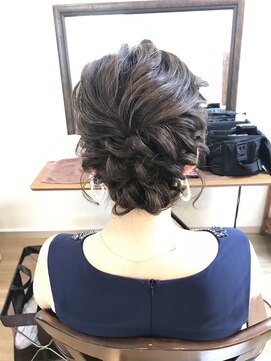 ロカット サロン(Roquat Salon) ゆるふわアップアレンジ  【ヘアアレンジ  浴衣/立川南/立川】