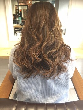 エイトタマプラ たまプラーザ店(EIGHT tamapla) 【EIGHTたまプラ】デザインカラー_切りっぱなしボブ