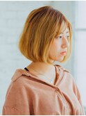 センターパート♪大人かわいい♪ミニマムボブ