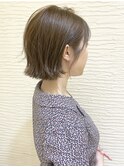 【morio】札幌ボブ　ナチュラル丸みボブ