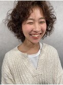 ショートウルフ・ハードパーマ・ショートパーマ