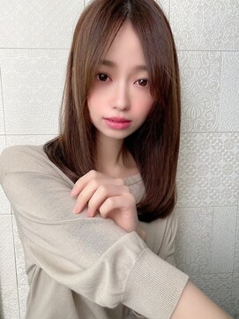 ロンド ロビン 栄(Lond robin) 【Lond robin】伊藤ガク  縮毛矯正/ストレート/くすみブルー