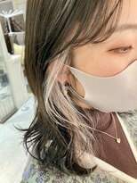 サラジュ 梅田店(SARAJU)&nbsp;saraju ニシカワ　ホワイトインナーカラー