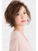 〈mielhair新宿〉ナチュラルウェーブボブ
