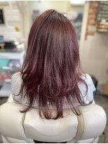 ヘアーグローニーマルイチ(Hair GloW 201)&nbsp;サクラピンクウルフヘア