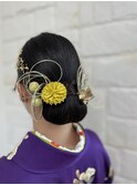 袴ヘアセット