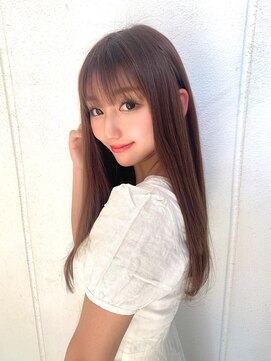 ロンド ロビン 栄(Lond robin) 【Lond robin】河野まい ロング/ストレート/韓国風 m