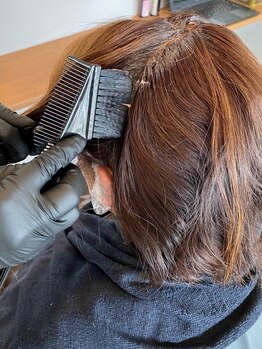 ツヤイロ 毛呂山店(TSUYA_IRO)の写真/髪質改善カラーで特許を取得しております！業界初の髪質改善カラー、ぜひお試しくださいませ。