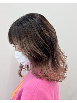 シエスタ バイ アンブルリュクス(siesta by amble luxe) ピンクグラデーション