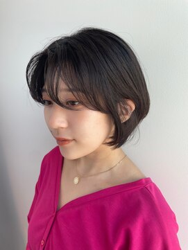 エクリ(equri×SHISEIDO) ひし形ショート×艶カラー