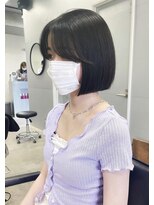 ナループロア ルームー(Nalu pu loa ROOMOO)&nbsp;ゆるまきタッセルカット/タッセルカット/タンバルモリ/韓国ボブ