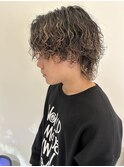 波巻きパーマ