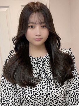 ユニ 原宿(uni) 韓国くびれリアルお客様レイヤーカット/ヨシンモリ/エギョモリ