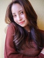 レジナヴィータ 栄(Reginavita)&nbsp;韓国風ヘア　顔周りレイヤー　オーガニック　暖色系カラー