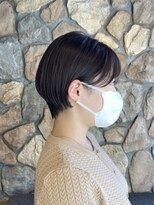 ラック(LUCK)&nbsp;カール/セミディ/シアーカラー/姫カット/耳かけショート