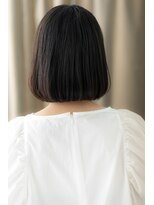 モッズヘア 越谷(mod's hair)&nbsp;黒髪クラシカル透け感切りっぱなしボブTb7越谷20代30代40代