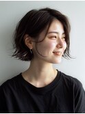 顔周り可愛い♪レイヤーボブ