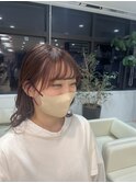 バイオレットモカベージュ×ミディアム