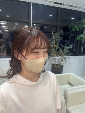プランタン フォー ヘアー(printemps FOR HAIR) バイオレットモカベージュ×ミディアム