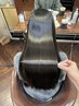 【乾かすだけで艶髪に】海璃指名限定艶髪縮毛矯正＋カット＋Tr