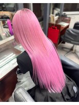 オズ 梅田店(OZ)&nbsp;原色ラベンダーピンク/エクステ60枚