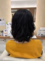 イマージュ アヴェダ 八王子店(Image AVEDA)&nbsp;ミディアムショートボブパーマ