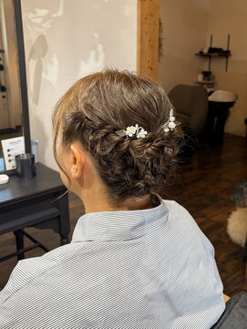 【ヘアセット】アップスタイル