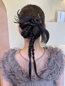 トパキュー(topa cue)の写真/大切な日はプロの技でより華やかに可愛く♪デート・女子会…普段使いも◎崩れにくい仕上がりが◎