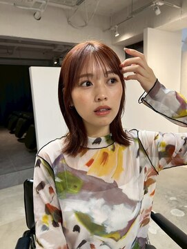 フォト 新宿三丁目(foto) 大人ガーリー/似合わせカット/ミディアムレイヤーカット/新宿