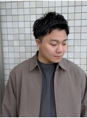 アップバング/ショート/短髪/大人/男子/メンズ/ビジネス/OK