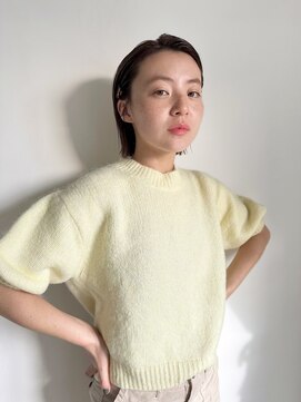 ノーカ 代官山(nohka) オレンジの艶ボブ