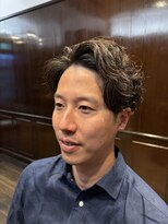 ザバーバー 渋谷(THE BARBER)&nbsp;2ブロックフェザーパーマ