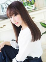 ヘア ジュレ ドゥ(hair jurer deux) 【ヘアジュレドゥ 古居 】 自然でフェミニン可愛いストレート★