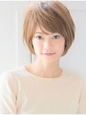 【Rire-リル銀座-】清楚感◎小顔ショートボブ