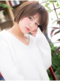 ■bliss大宮10-3★■自然体の魅力♪万能!小顔前下がりボブ